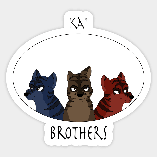 Kai Brothers Sticker by HyzenthlayRose